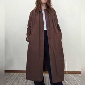 Front row x Low Classic trench coat